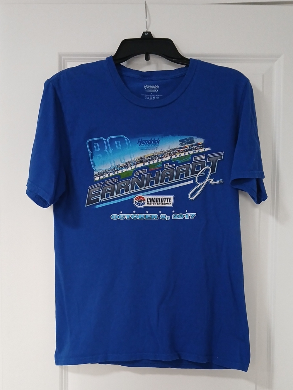 💙Earnhardt Jr. 2017 Charlotte Last Race T Shirt Jr Nation